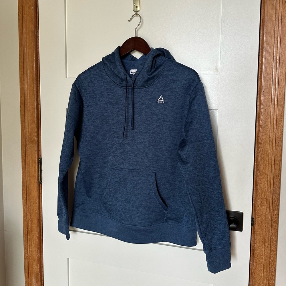 Reebok Blue Hoodie Size Medium | Athletic Wear